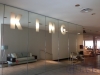 Mirrored and Sandblasted wall part of Kings Furniture fit-out Bundal 2013