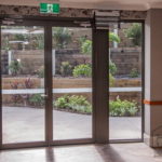 Tugun-Community-Aged-Care-view-to-outside-through-275-series-entrance-doors