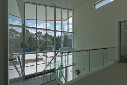 Ozcare Robina - glass balustrades