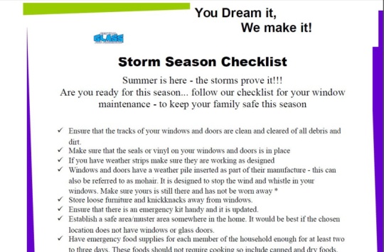 Storm Season Checklist -Final