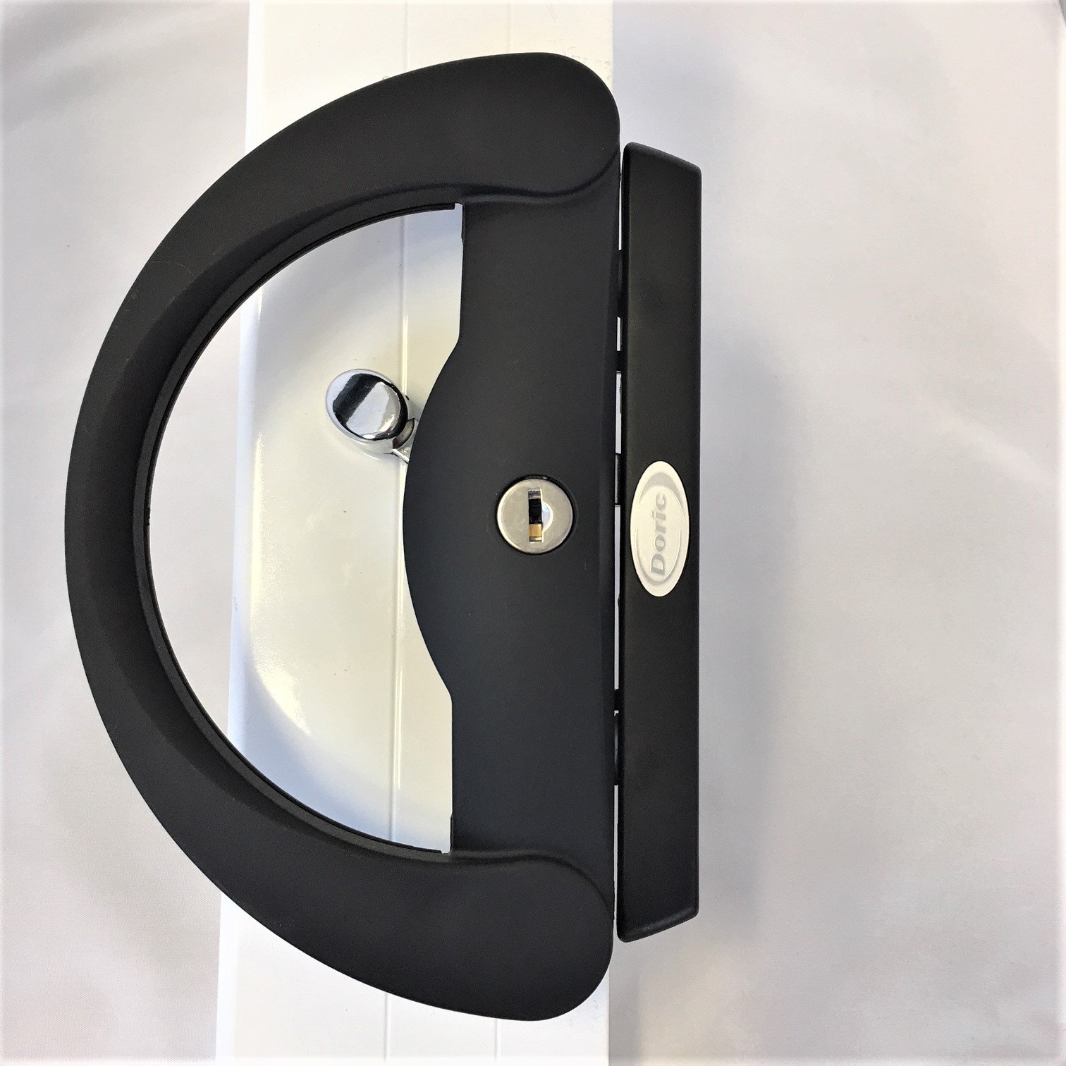 Doric Sliding Door Lock Handle External Internal Key Lock 1 X Ds920 Black Diy Cga